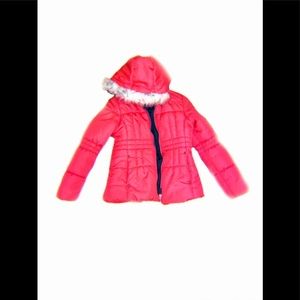 Raincoat/Puffy Pink Jacket